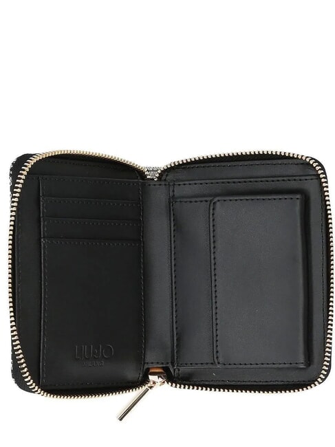 CALIWEN Medium zip around wallet BLACK - Women’s Wallets