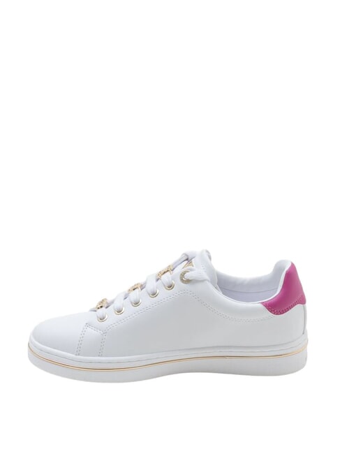 STASEY Sneakers White / Fuchsia - Women&rsquo;s shoes