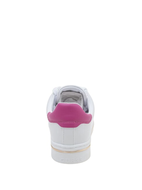 STASEY Sneakers White / Fuchsia - Women&rsquo;s shoes