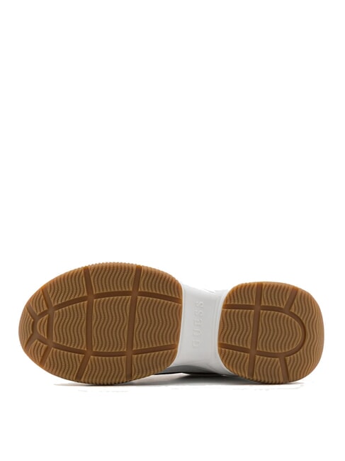 HAPYY  High sneakers White / Brown - Women&rsquo;s shoes