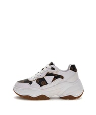 GUESS HAPYY  High sneakers White / Brown - Women’s shoes - 3
