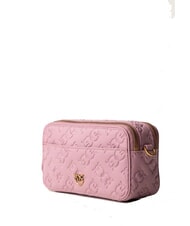 PINKO EMBOSSED LOGO Camera case shoulder bag purple-antique gold - Women&rsquo;s Bags - 2