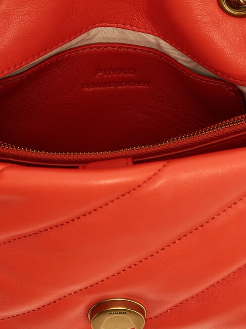 MINI LOVE BAG Nappa bag mandarin red-antique gold - Women&rsquo;s Bags