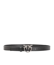PINKO LOVE BERRY Leather belt - Belts