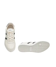 ARMANI EXCHANGE A|X STRIPES Sneakers off white+black - Men&rsquo;s shoes - 7