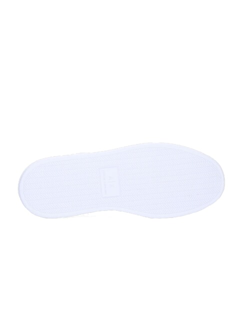 AX LOGO EMBOSSED Sneakers op.white+pale gold - Women&rsquo;s shoes