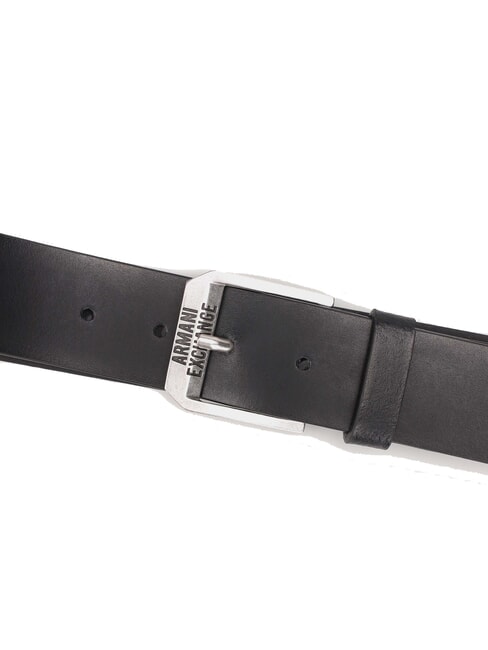 A|X Leather belt, shortenable Black - Belts