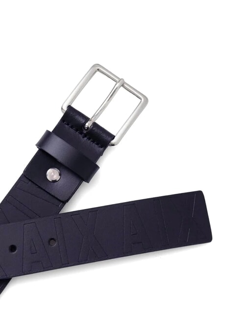 A|X EMBOSSED Shortenable belt Navy blue - Belts