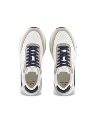 ARMANI EXCHANGE A|X Sneakers with contrasting details off white+rope - Men’s shoes - 3