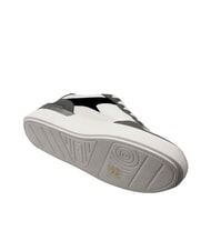 ARMANI EXCHANGE A|X Mesh fabric sneakers off white+black - Men’s shoes - 3