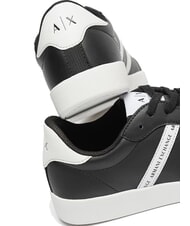 ARMANI EXCHANGE A|X STRIPES Sneakers black+op.white - Men’s shoes - 6