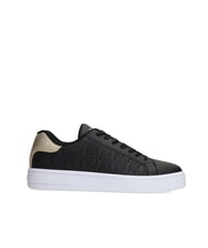 ARMANI EXCHANGE AX LOGO EMBOSSED Sneakers black+pale gold - Women&rsquo;s shoes - 2