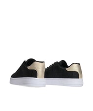ARMANI EXCHANGE AX LOGO EMBOSSED Sneakers black+pale gold - Women&rsquo;s shoes - 3