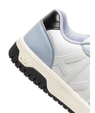ARMANI EXCHANGE AX LOGO Sneakers op.white+blue - Women&rsquo;s shoes - 4