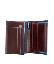 PIQUADRO BLUE SQUARE Vertical leather wallet - Men&rsquo;s Wallets