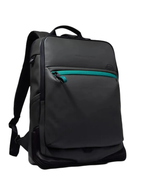 CORNER SPECIALE GOMMATO 15.6" laptop backpack Black - Laptop backpacks