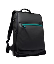 PIQUADRO CORNER SPECIALE GOMMATO 15.6" laptop backpack Black - Laptop backpacks - 2