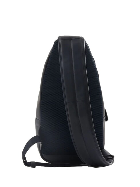 URBAN Leather one-shoulder bag blue - Laptop backpacks