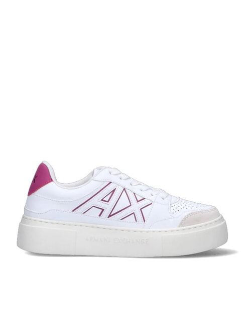 AX LOGO Platform sneakers op.white+pink - Women&rsquo;s shoes