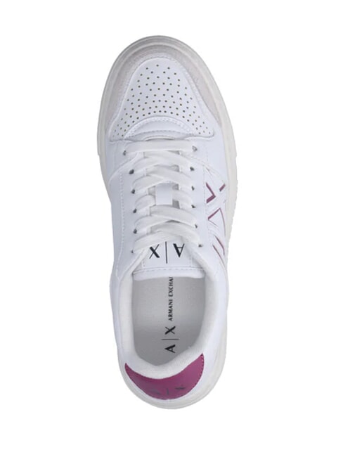 AX LOGO Platform sneakers op.white+pink - Women&rsquo;s shoes