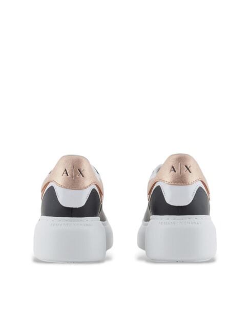 A|X Runner Leather sneakers black+rose gold - Women’s shoes