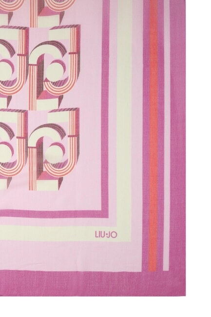 3D LOGO  Scarf pink berry - Scarves