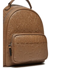 ARMANI EXCHANGE LOGO ALL OVER Backpack with pocket dark pisco - Women&rsquo;s Bags - 4