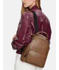 ARMANI EXCHANGE LOGO ALL OVER Backpack with pocket dark pisco - Women&rsquo;s Bags - 6