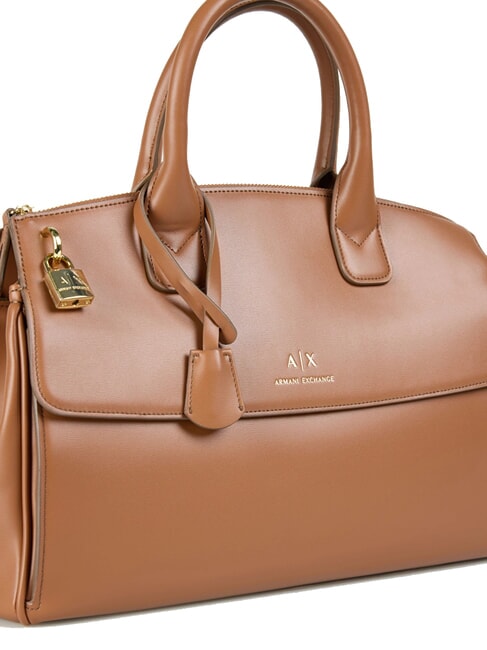 A|X Handbag with padlock whiskey - Women’s Bags