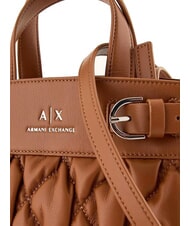 ARMANI EXCHANGE A|X PUFFY Handbag with shoulder strap whiskey - Women’s Bags - 3