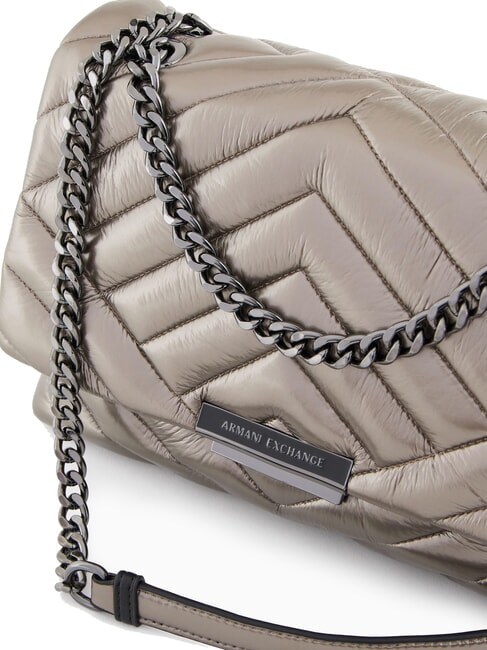 A|X CONVERTIBLE Quilted puff bag gunmetal - Women’s Bags
