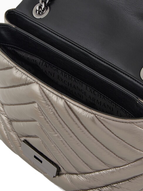 A|X CONVERTIBLE Quilted puff bag gunmetal - Women’s Bags