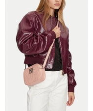 ARMANI EXCHANGE LOGO EMBOSSED Shoulder mini bag milk punch - Women&rsquo;s Bags - 5