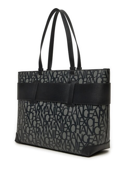 SUSIE All-over logo shopper bag beige/black - Women’s Bags