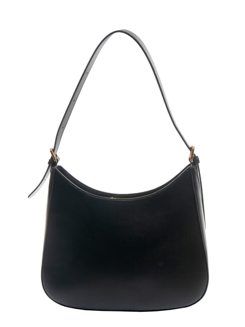 POSITANO Shoulder bag with jacquard inserts Black - Women’s Bags