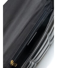 TOSCA BLU PONZA Quilted shoulder bag Black - Women’s Bags - 5