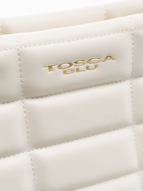 PONZA Shopper bag with chain handles white - Women’s Bags