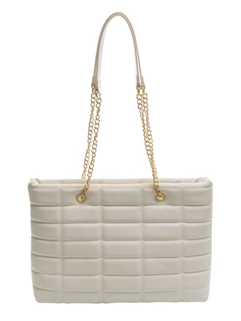 PONZA Shopper bag with chain handles white - Women’s Bags
