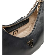 GUESS FEDORA Chain handle shoulder bag BLACK - Women’s Bags - 4