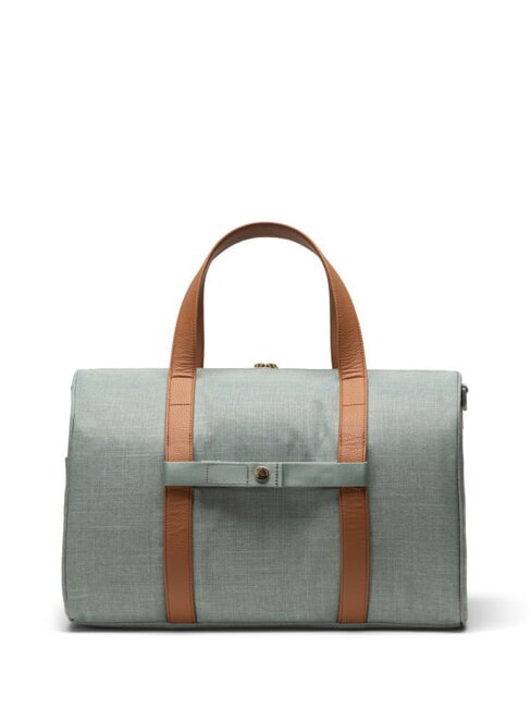 NOVEL CARRY ON Duffle bag with shoulder strap iceberg green crosshatch - Duffle bags