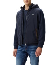 GUESS KNITTED Hooded jacket - Men's Jackets
