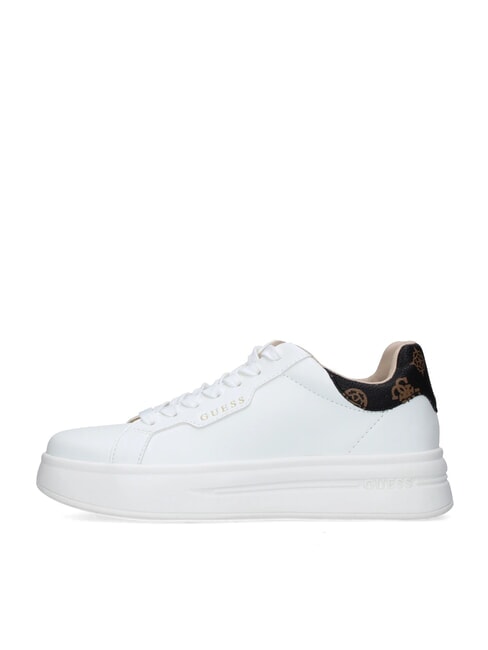 WINNIE Sneakers White / Brown - Women&rsquo;s shoes