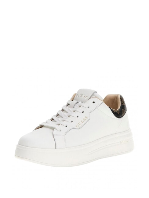 WINNIE Sneakers White / Brown - Women&rsquo;s shoes