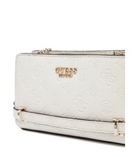 GUESS ZARELA  Shoulder bag off white logo - Women’s Bags - 3