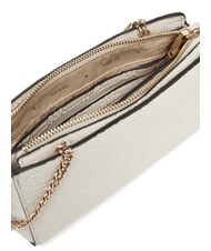 GUESS ZARELA  Shoulder bag off white logo - Women’s Bags - 5