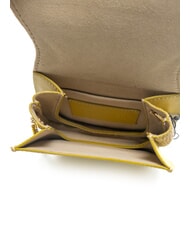 BORBONESE 110  Micro shoulder bag, in leather green - Women’s Bags - 5