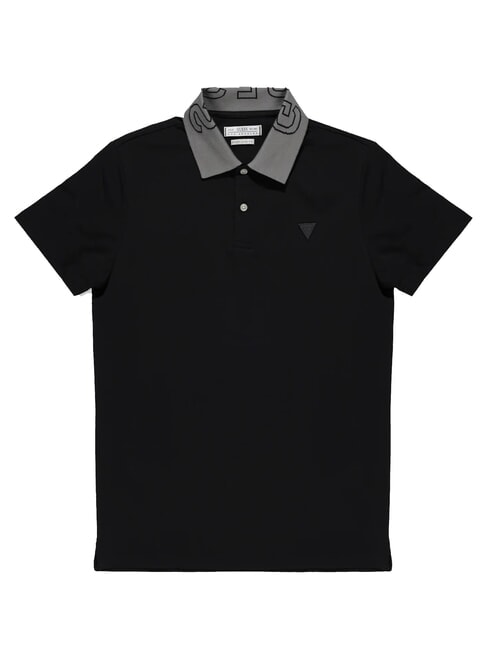 NOLAN SS Stretch short sleeve polo jetbla - Polo shirt