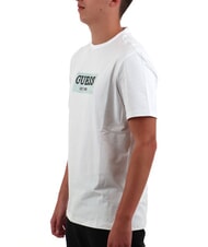 GUESS SS CN BOX Logo Print T-Shirt purwhite - T-shirt - 2