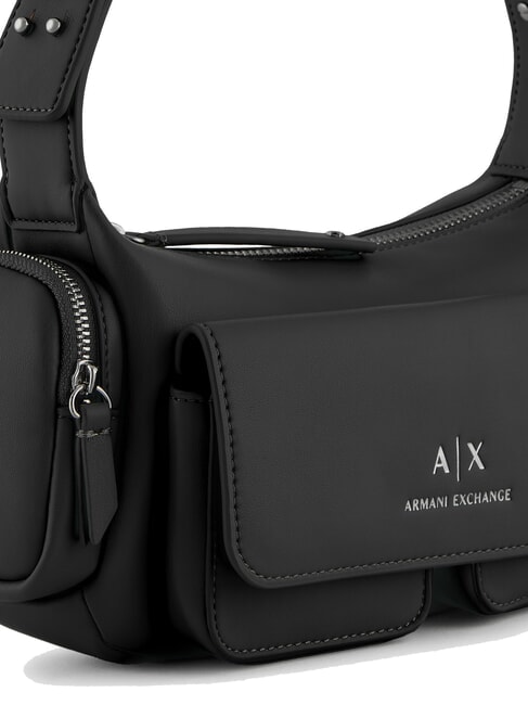 RACHEL Shoulder bag with pockets black - Women’s Bags