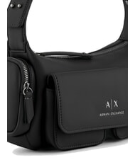 ARMANI EXCHANGE RACHEL Shoulder bag with pockets black - Women’s Bags - 4